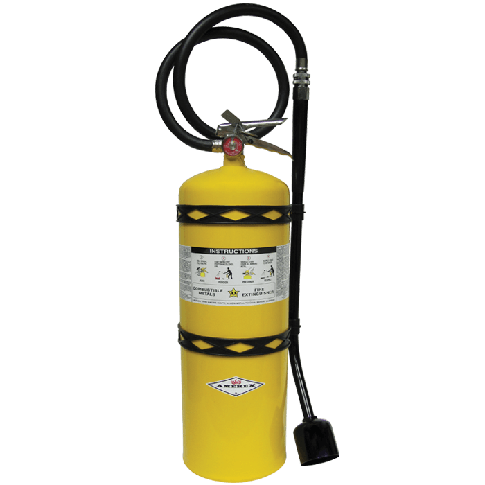 30 lb. Class D (Copper) w/ wall hanger, Lithium Fires