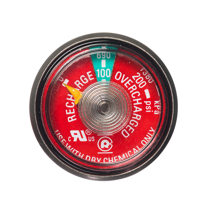 100 lb Dry Chemical Gauge